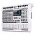 Mixer de 12 canais USB Bluetooth Mixer de áudio digital com 99 tipos de efeitos