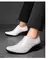 Luxo vermelho salto alto sapato masculino moda mocassim homem sapatos de casamen - loja online