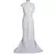 Vestido de manga curta pérola feminino vestido maxi sexy senhora do escritório - magazine digital