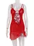 Ahagaga Mini vestido feminino sexy magro dobras profundas com decote na internet