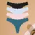 4 peças sem costura tricô roupa interior feminina ultra-macio calcinha sexy pa