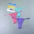 3 pçs ajustável sexy transparente tanga calcinha feminina renda roupa interior - loja online
