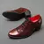 Marca 2025 sapatos de couro de salto alto masculino moda vermelho vestidos de ca na internet