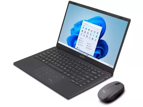 Notebook Multi Ultra UB251 4GB RAM 128GB eMMC 14&quot; HD Windows 11 UB251 + Mou