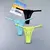 3 pçs ajustável sexy transparente tanga calcinha feminina renda roupa interior