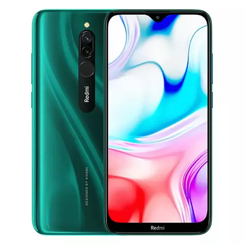 Xiaomi-Redmi 8 Dual SIM Smartphone, Celular Original, 12MP + 2MP + 8MP, 3GB