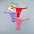 3 pçs ajustável sexy transparente tanga calcinha feminina renda roupa interior