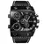 Relógios dos homens Mens Quartz Couro Casual Pulseira de Pulso Sports - loja online