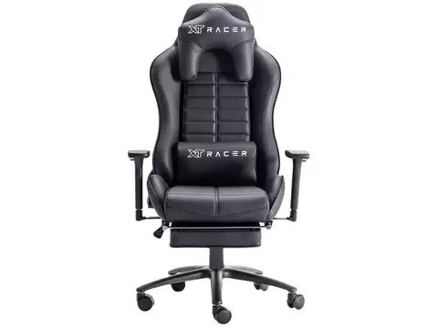 Cadeira Gamer XT Racer Reclinável Giratória Preta Platinum W Series