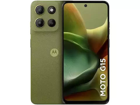 Smartphone Motorola Moto G15 256GB Verde 4G 12GB 6,7&quot; Câm. Dupla Selfie 8M