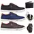 Kit 3 Pares Tenis Sapatenis Masculino Casual Polo Blu com Relógio + Cinto e Mei - loja online