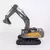 Huina brinquedo veículo de engenharia de controle remoto 1594 22 tong liga mode - comprar online