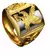 Anel Águia - Banhado a Ouro 18k - comprar online