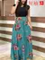 estilo europeu e americano flor impressão cor combinando vestido de manga - comprar online