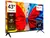TV 43" TCL Full HD QLED 43S5K Google TV 2 HDMI