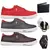 Kit 3 Pares Tenis Sapatenis Masculino Casual Polo Blu com Relógio + Cinto e Mei