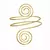 Simples Boho Coil Braço Superior Banda Manguito Armlets para Mulheres Meninas - loja online