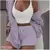 Conjuntos de treino de veludo de três peças para mulheres, roupas fofas, cardi - comprar online