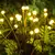 10/8/6 led solar firefly luz ao ar livre à prova dwaterproof água festa de casamento ornamento jardim gramado caminhos decoração solar guirlanda luzes - Modas Darly