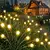 10/8/6 led solar firefly luz ao ar livre à prova dwaterproof água festa de casamento ornamento jardim gramado caminhos decoração solar guirlanda luzes