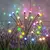 10/8/6 led solar firefly luz ao ar livre à prova dwaterproof água festa de casamento ornamento jardim gramado caminhos decoração solar guirlanda luzes