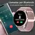 Smartwatch Reloj De Silicona De Moda S32 Reloj Deportivo Int Caja Dorado Correa Rosa Bisel Dorado - comprar en línea