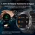 Cubot Smartwatch Reloj Inteligente X3 Bluetooth Llamada 1.73 Impermeable Negro - smartwatcheros