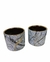Kit com 2 Mini Vasos Decorativos de Cerâmica – Detalhes que Transformam