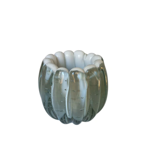 Cachepô de Decoração em Murano Charming Branco - P - comprar online