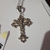 Collar de cruz con polilla - Monster store