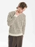 Sweater Rayado Bicolor Con Cuello Redondo El Don Rayada