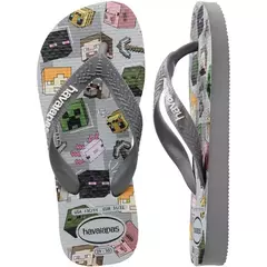 Chinelo Havaianas Infantil Minecraft - MV Space Store - Roupas e acessórios
