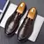 Sapatos de couro para homens, sapatos de sola grossa, Loafer de qualidade - GRIF DOMO