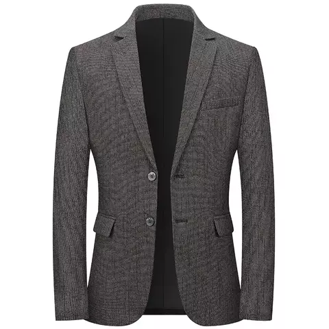 Blazer primavera outono, casaco de fino ajuste dois botões. Grif Domo - comprar online