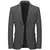 Blaser primavera outono, blazers para homens fino ajuste dois botões na internet