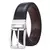 Cintos masculinos de couro real com fivela de pino reversível, cinto masculino de qualidade - comprar online