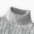Suéter de gola alta casual, Rollneck camisola de malha quente em lã - comprar online