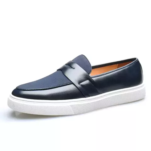 Mocassim de couro, estilo britânico penny, Grif Domo - comprar online