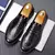 Sapatos de couro para homens, sapatos de sola grossa, Loafer de qualidade - comprar online