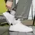 Sapatos masculinos de couro pu, sapatos casuais vulcanizados - GRIF DOMO