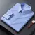 Camisa com novo estiramento anti-rugas, camisa masculina modal algodão macio e confortável - GRIF DOMO