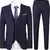 Terno com jaquetas elegantes colete e calças, Traje clássico formal ou para casamento 3 peças ou 2 peças, Casaco e calça moda de luxo atemporal - comprar online