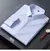 Camisa com novo estiramento anti-rugas, camisa masculina modal algodão macio e confortável - GRIF DOMO