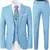 Terno com jaquetas elegantes colete e calças, Traje clássico formal ou para casamento 3 peças ou 2 peças, Casaco e calça moda de luxo atemporal - comprar online