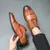 Sapato clássico estilo italiano, sapato artesanal de couro, formais para escritório ou festa - comprar online