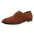 Sapatos casuais loafer em camurça, Couro genuíno confortável - comprar online