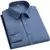 Qualidade camisa masculina com estiramento de fibra de bambu, manga longa anti-rugas - comprar online