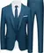 Terno com jaquetas elegantes colete e calças, Traje clássico formal ou para casamento 3 peças ou 2 peças, Casaco e calça moda de luxo atemporal - GRIF DOMO