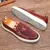 Moda casual em sapatos de couro, Estilo britânico penny mocassins na internet