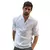 Camisa casual masculina, camisa de linho e algodão, manga longa - loja online